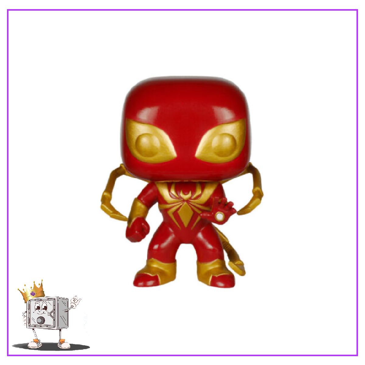 Funko Pop! Marvel Spider-Man - Iron Spider #107 Walgreens Exclusive