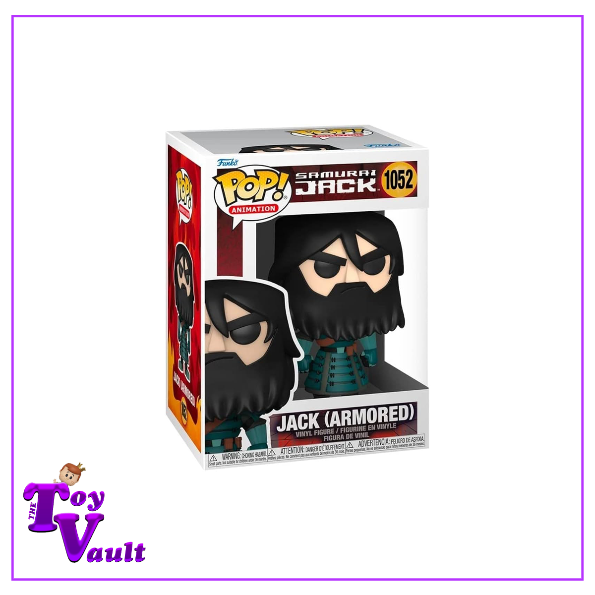 Funko Pop! Animation Samurai Jack - Jack (Armored) #1052