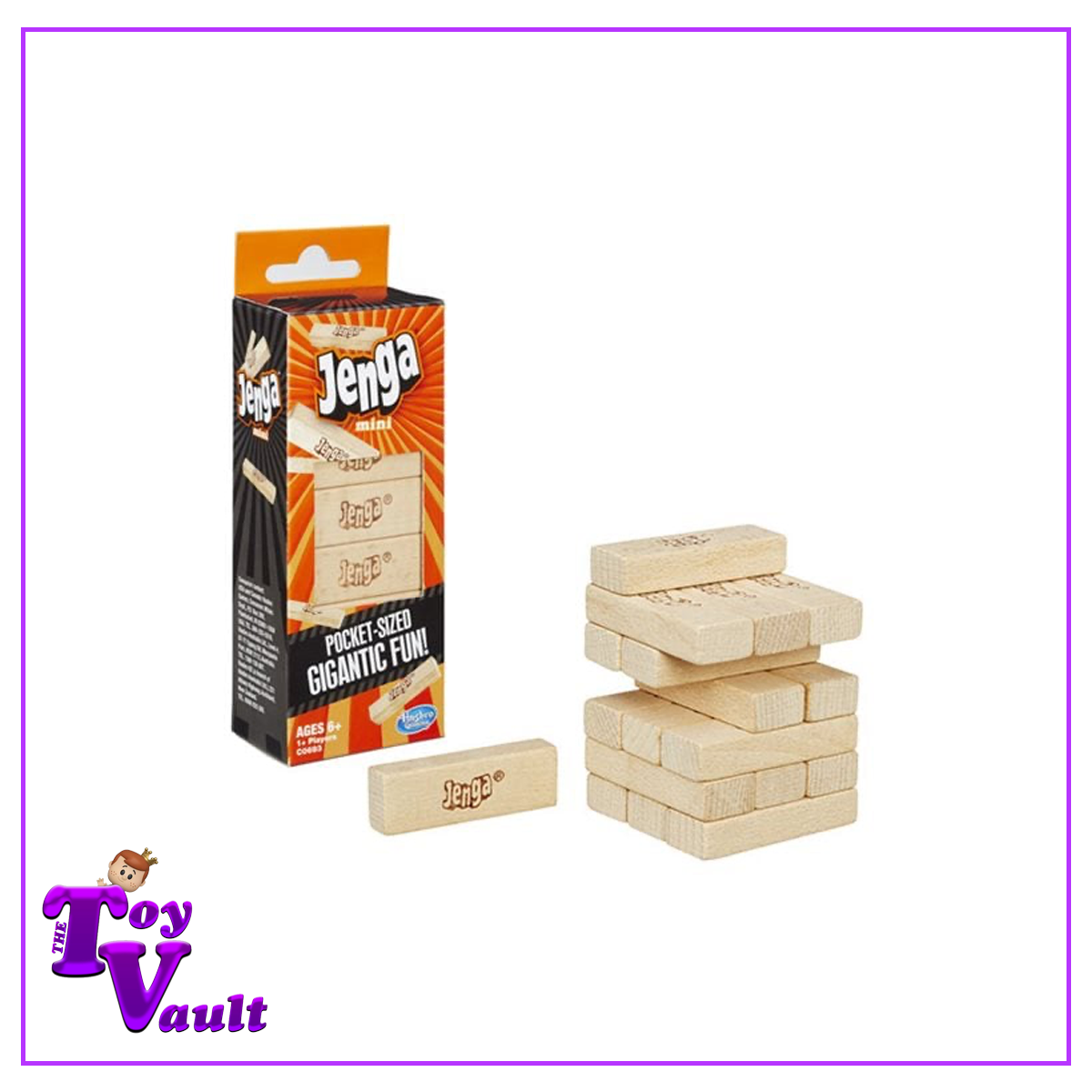 Hasbro Games Classic Jenga Mini Game