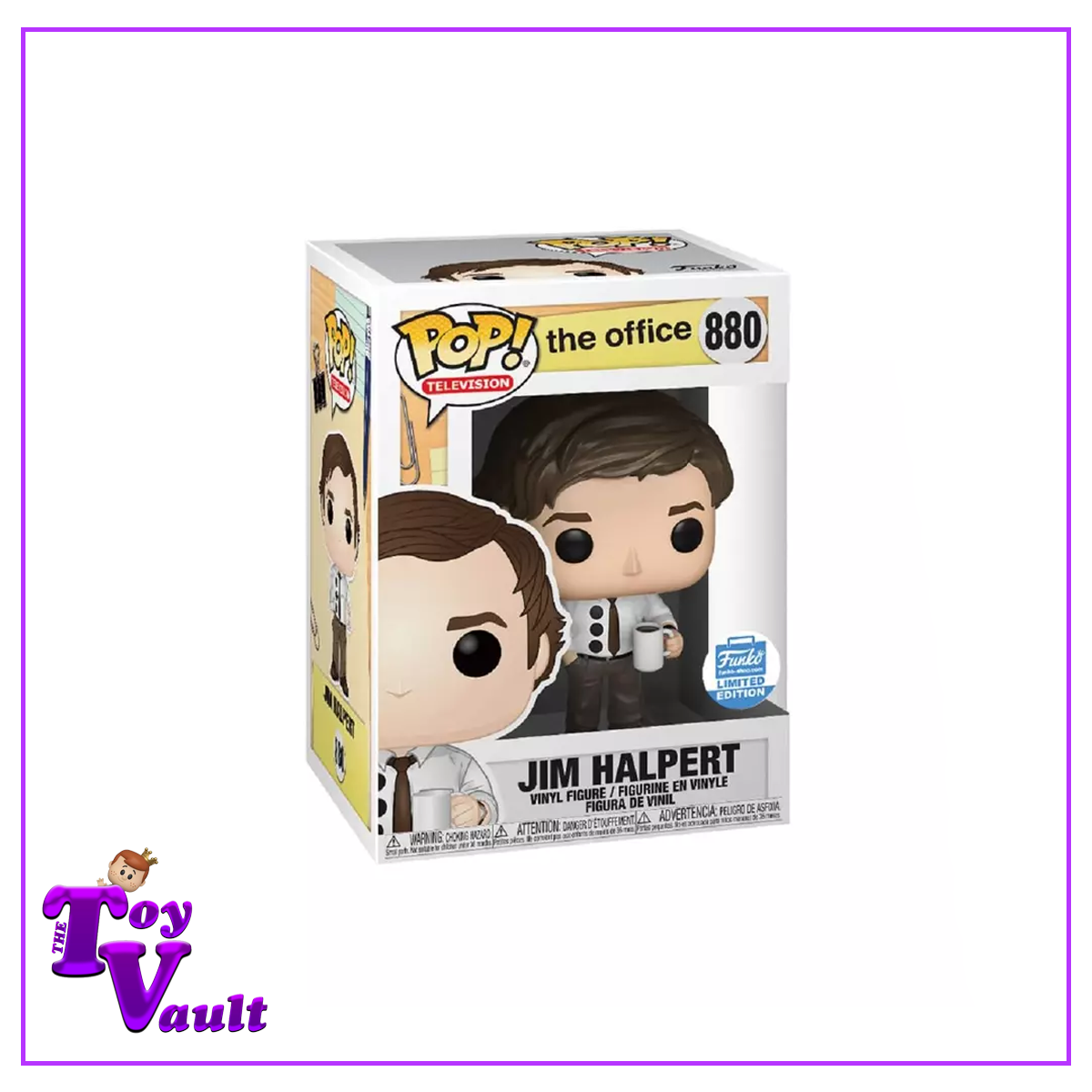 Funko Pop! Television The Office - Jim Halpert with Mug #880 Funko Shop Exclusive