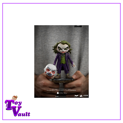 Iron Studios DC Heroes Batman The Dark Knight Trilogy - Bank Robber Joker MiniCo Vinyl Figure Preorder