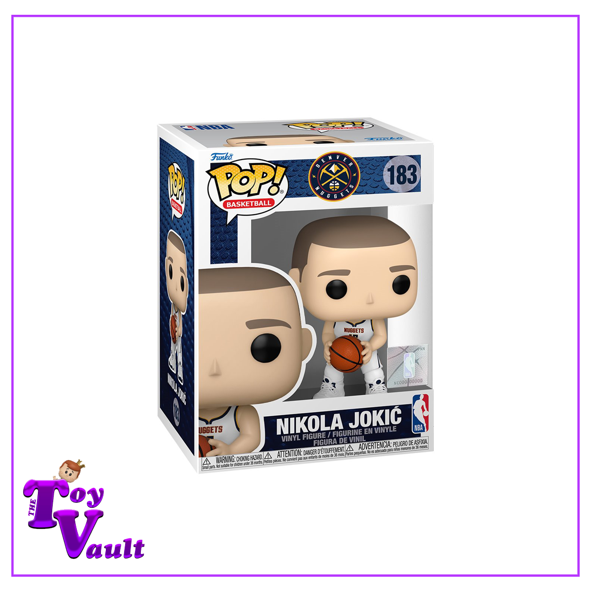 Funko Pop! Sports NBA Basketball - Nikola Jokic #183 (Denver Nugget)