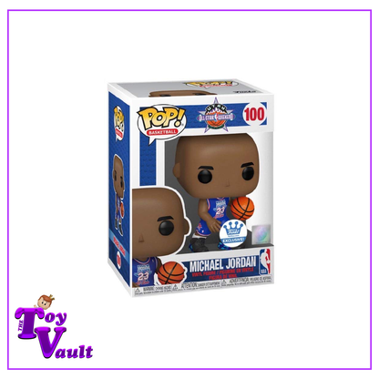 Funko Pop! Sports NBA Basketball - Michael Jordan (All Star Team) #100 Funko Shop Exclusive