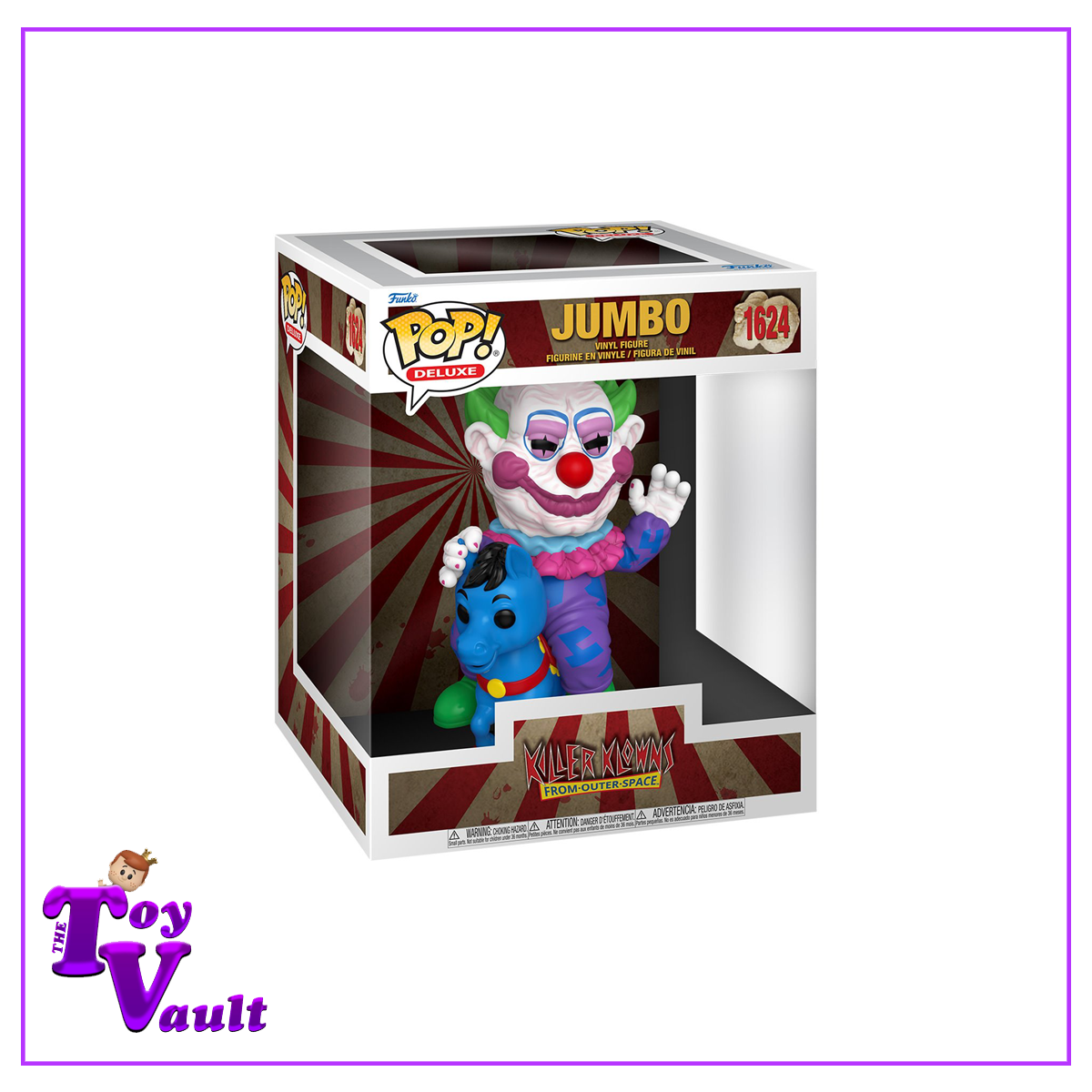 Funko Pop! Horror Movies Killer Klowns from Outer Space - Jumbo #1624 (Deluxe)