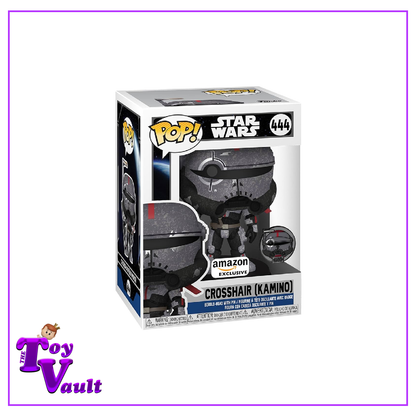 Funko Pop! Star Wars The Bad Batch - Crosshair (Kamino) #444 with Pin Amazon Exclusive
