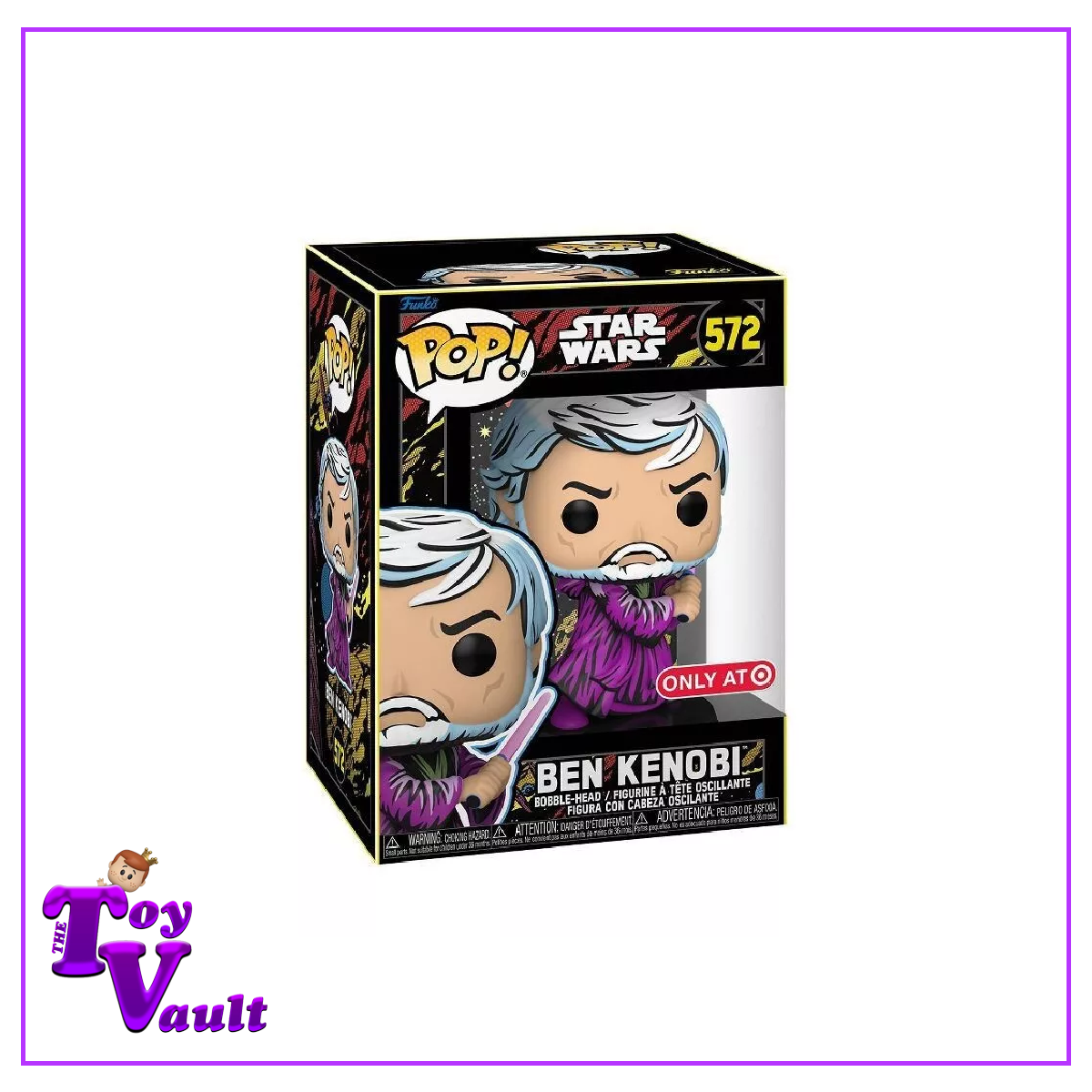 Funko Pop! Star Wars - Ben Kenobi (Retro) #572 Target Exclusive