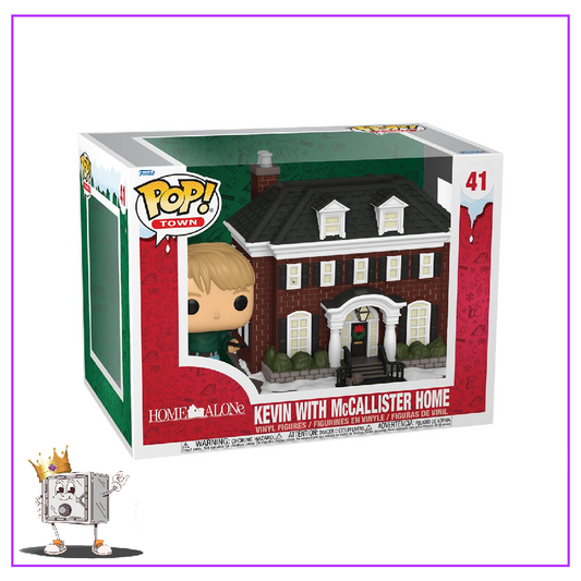 Funko Pop! Movies Home Alone - Kevin McCallister with Home #41 (Town) Preorder