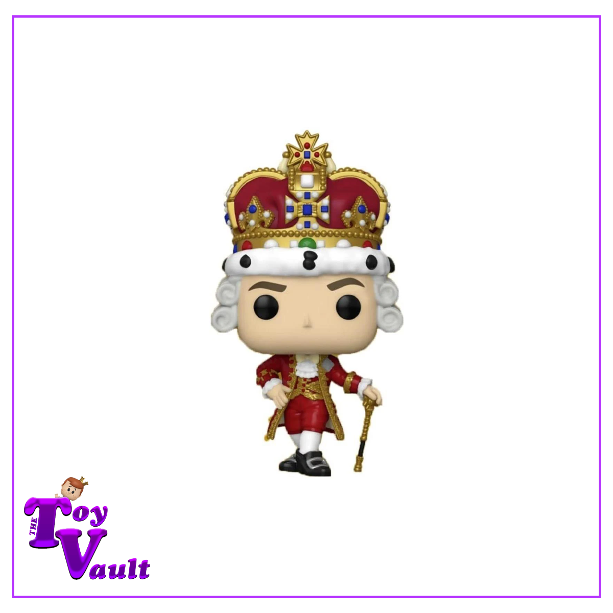 Funko Pop! Television Hamilton - King George #13 Walmart Exclusive