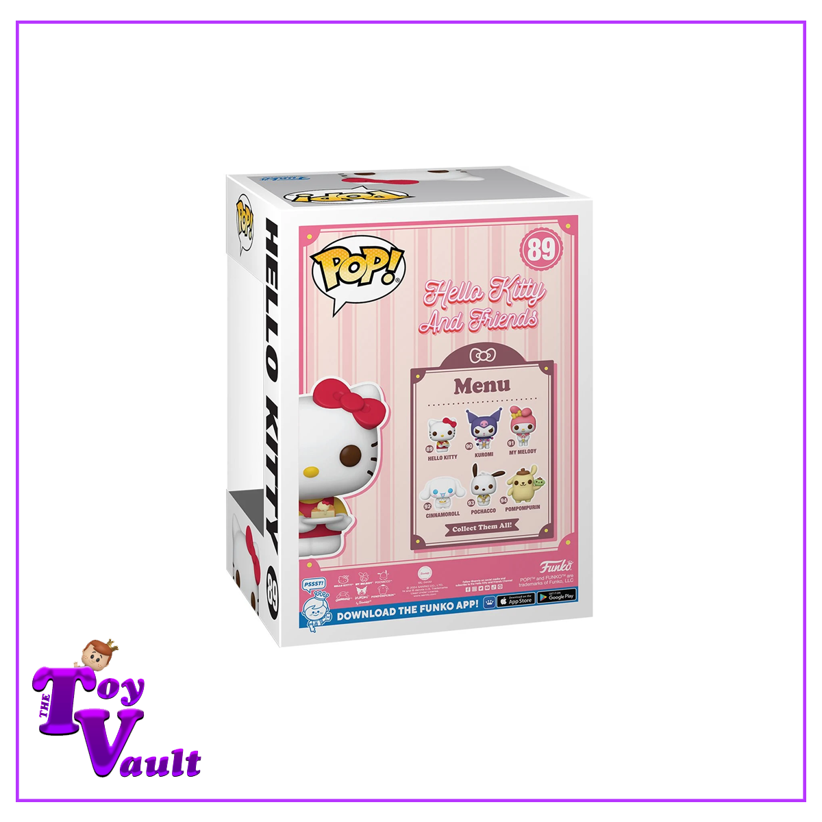 Funko Pop! Animation Sanrio Hello Kitty - Hello Kitty with Dessert #89