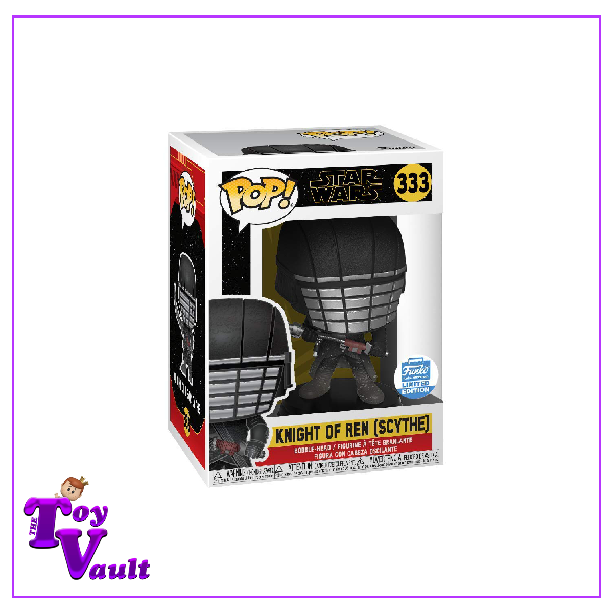 Funko Pop! Star Wars - Knight of Ren (Scythe) #333 Funko Shop Exclusive