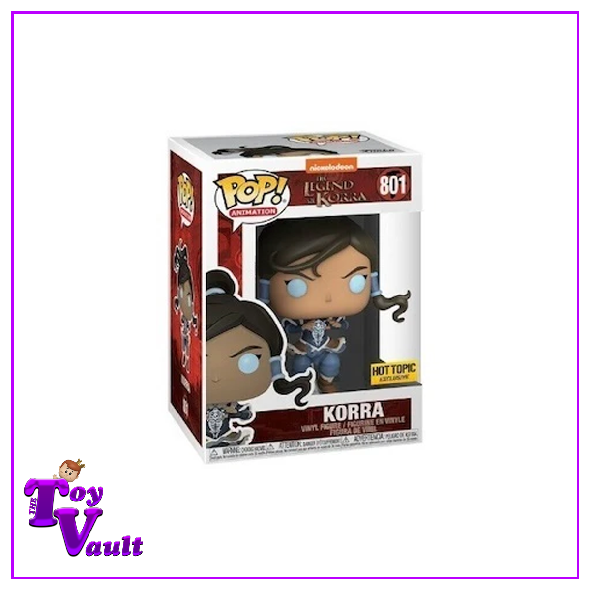 Funko Pop! Animation Avatar Legend of Korra - Korra #801 Hot Topic Exclusive