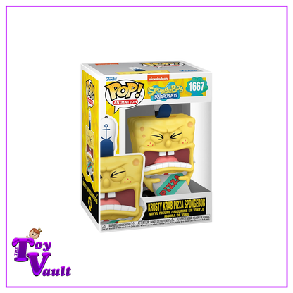 Funko Pop! Television Spongebob Squarepants 25th Anniversary Meme Collection - Krusty Krab Pizza Spongebob #1667