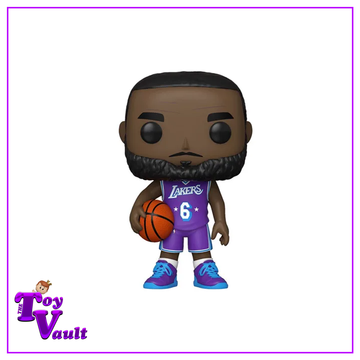 Funko Pop! Sports NBA Basketball - LeBron James #127 (Los Angeles Lakers)