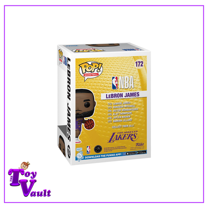 Funko Pop! Sports NBA Basketball - LeBron James #172 (Los Angeles Lakers)