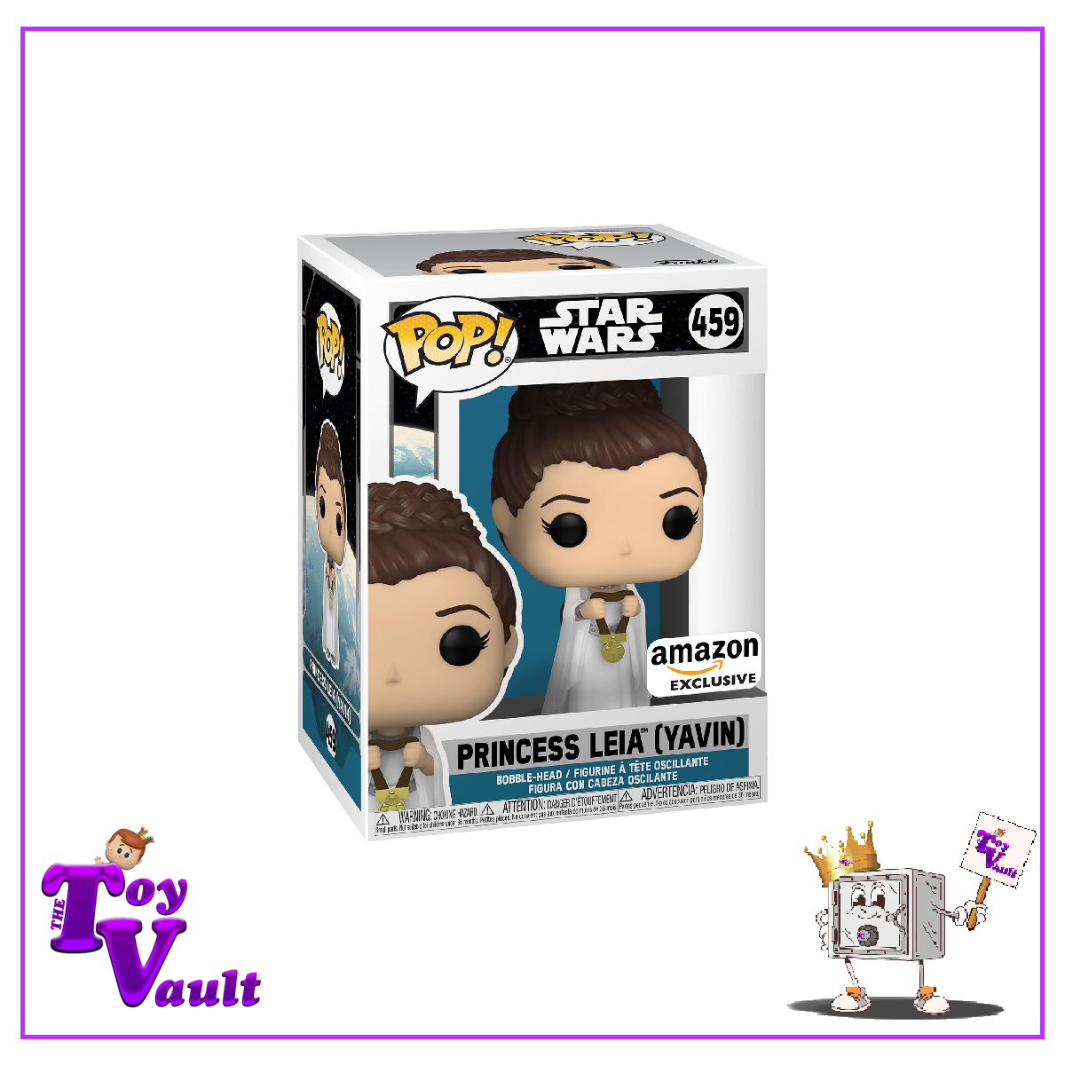 Funko Pop! Star Wars - Princess Leia (Yavin) #459 Amazon Exclusive