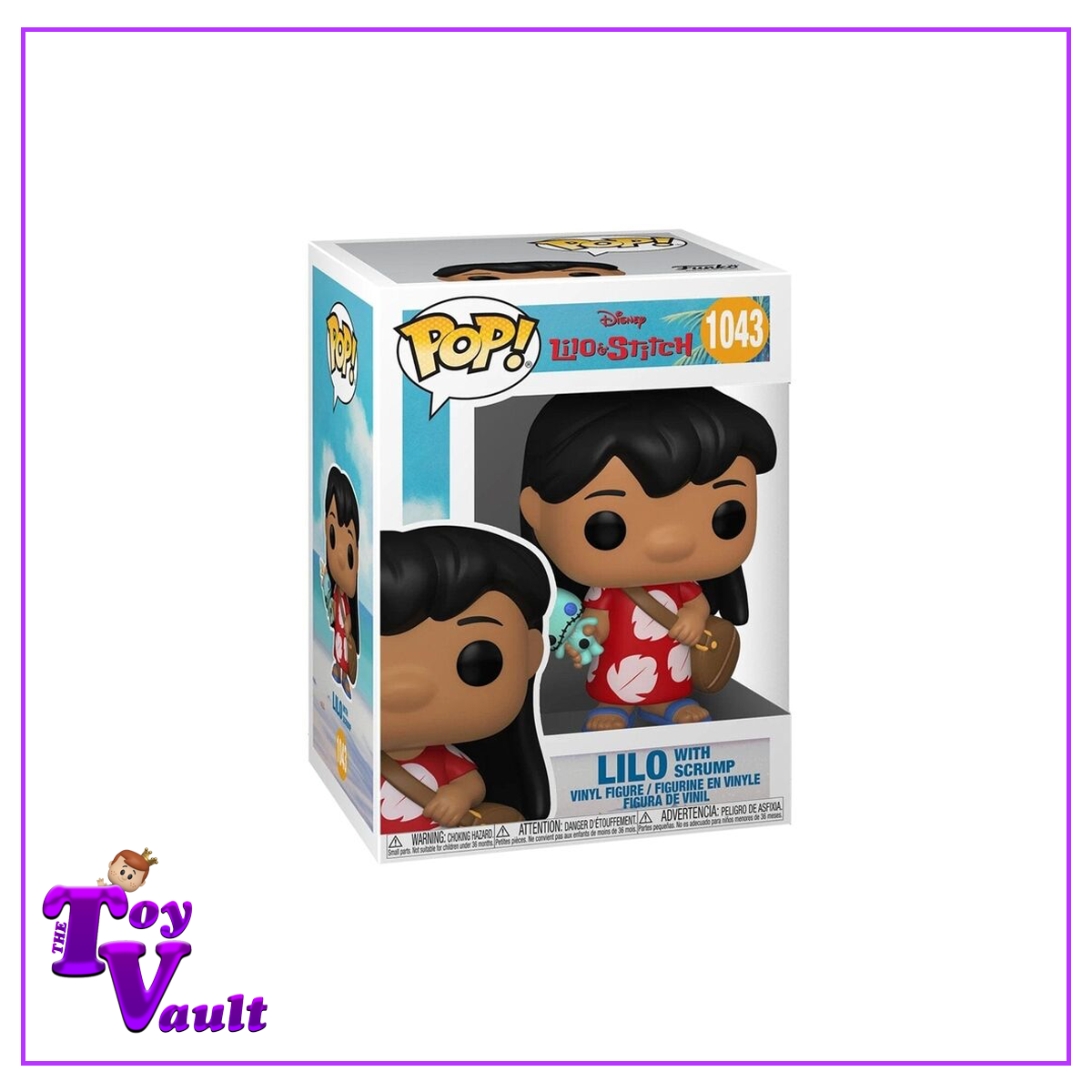 Funko Pop! Disney Lilo and Stitch - Lilo with Scrump #1043