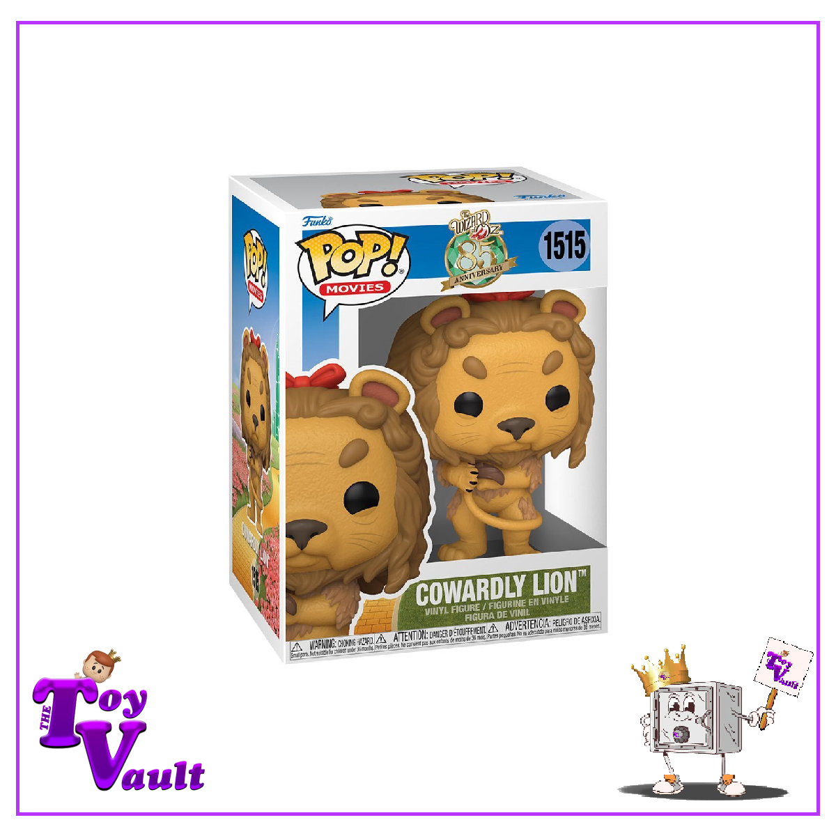 Funko Pop! Movies Wizard of Oz - Cowardly Lion #1515