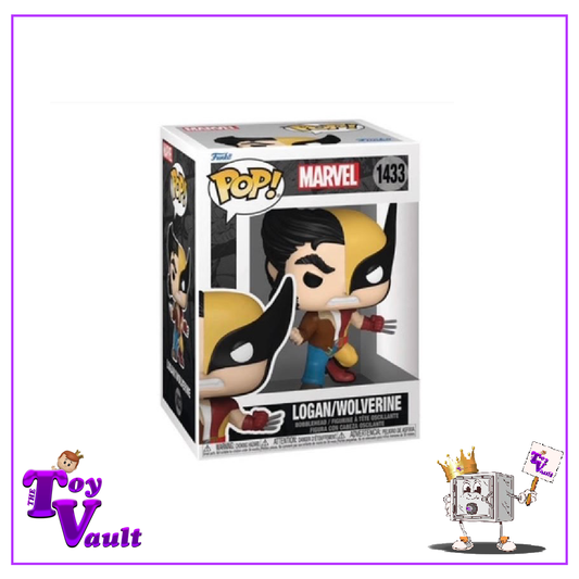 Funko Pop! Marvel X-Men Split - Logan / Wolverine #1433 Preorder