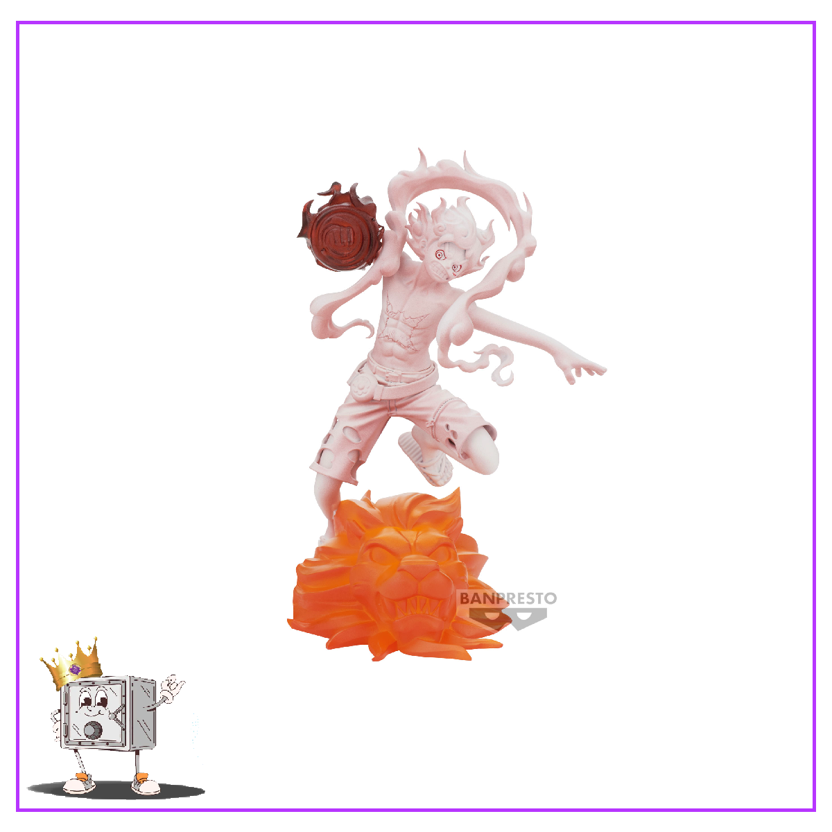 Bandai Namco Animation One Piece Red Monkey D. Luffy Statue