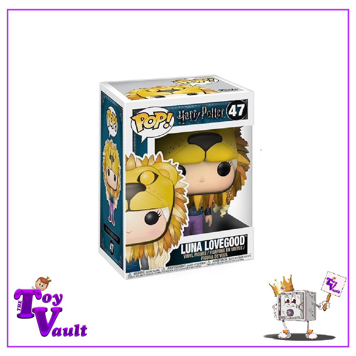 Funko Pop! Movies Harry Potter - Luna Lovegood (Lion Hat) #47