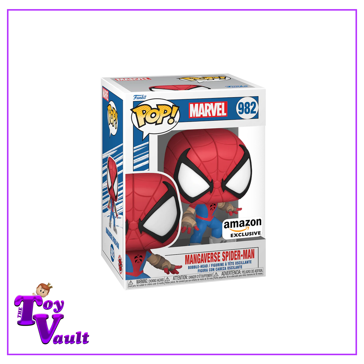 Funko Pop! Marvel - Mangaverse Spider Man #982 Amazon Exclusive