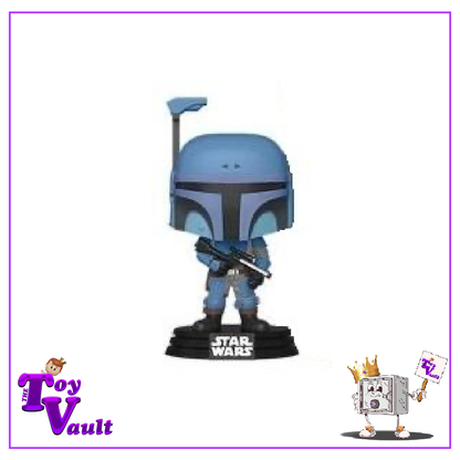 Funko Pop! Star Wars The Mandalorian - Death Watch Mandalorian (No Stripes) #361 GameStop Exclusive