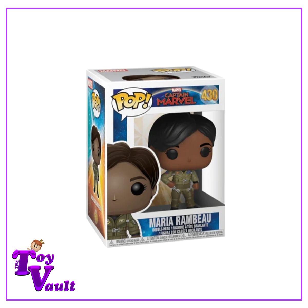 Funko Pop! Marvel Captain Marvel - Maria Rambeau #430