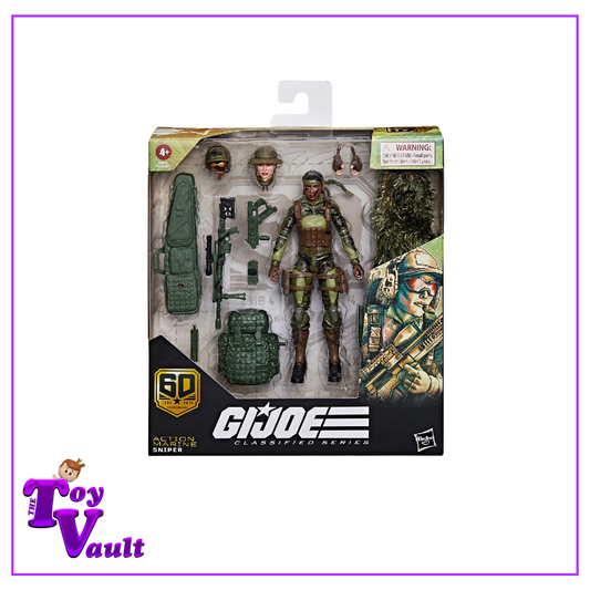 Hasbro Retro Toys GI Joe Classified Series 60th Anniversary - Marine Sniper Preorder