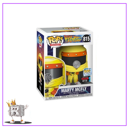 Funko Pop! Movies Back to the Future - Marty McFly in Hazmat Suit #815 NYCC Shared Exclusive