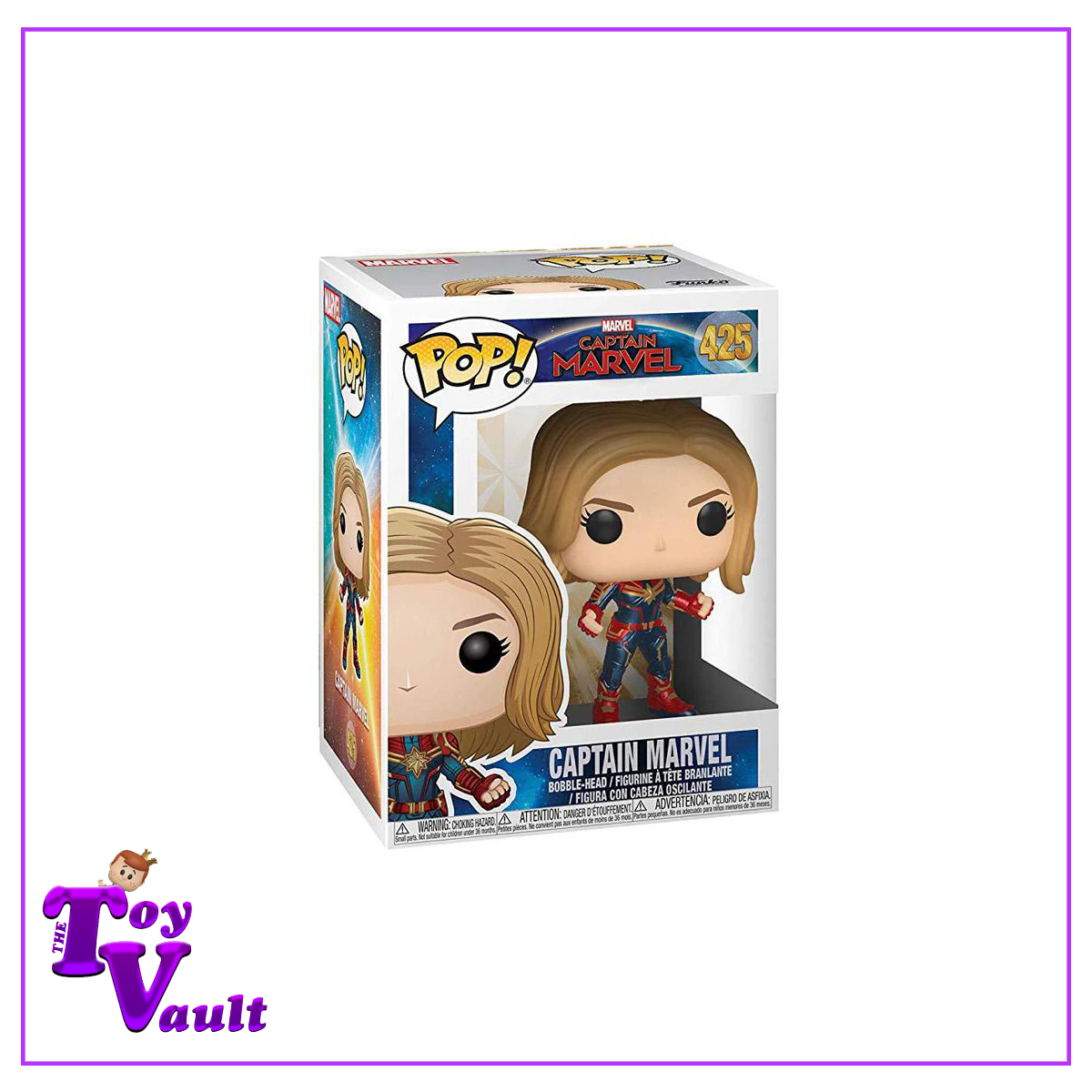 Funko Pop! Marvel Captain Marvel - Captain Marvel #425