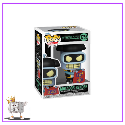 Funko Pop! Television Futurama - Matador Bender #1756 Preorder