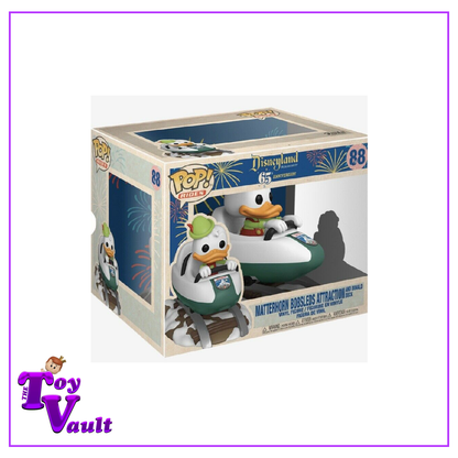 Funko Pop! Disney Disneyland 65th Anniversary - Matterhorn Bobsled Attraction and Donald Duck #88 (Ride)