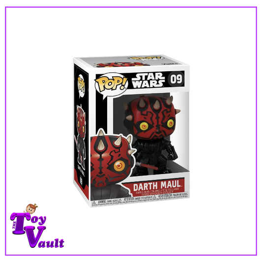 Funko Pop! Star Wars - Darth Maul #09 (Black / Red Box)