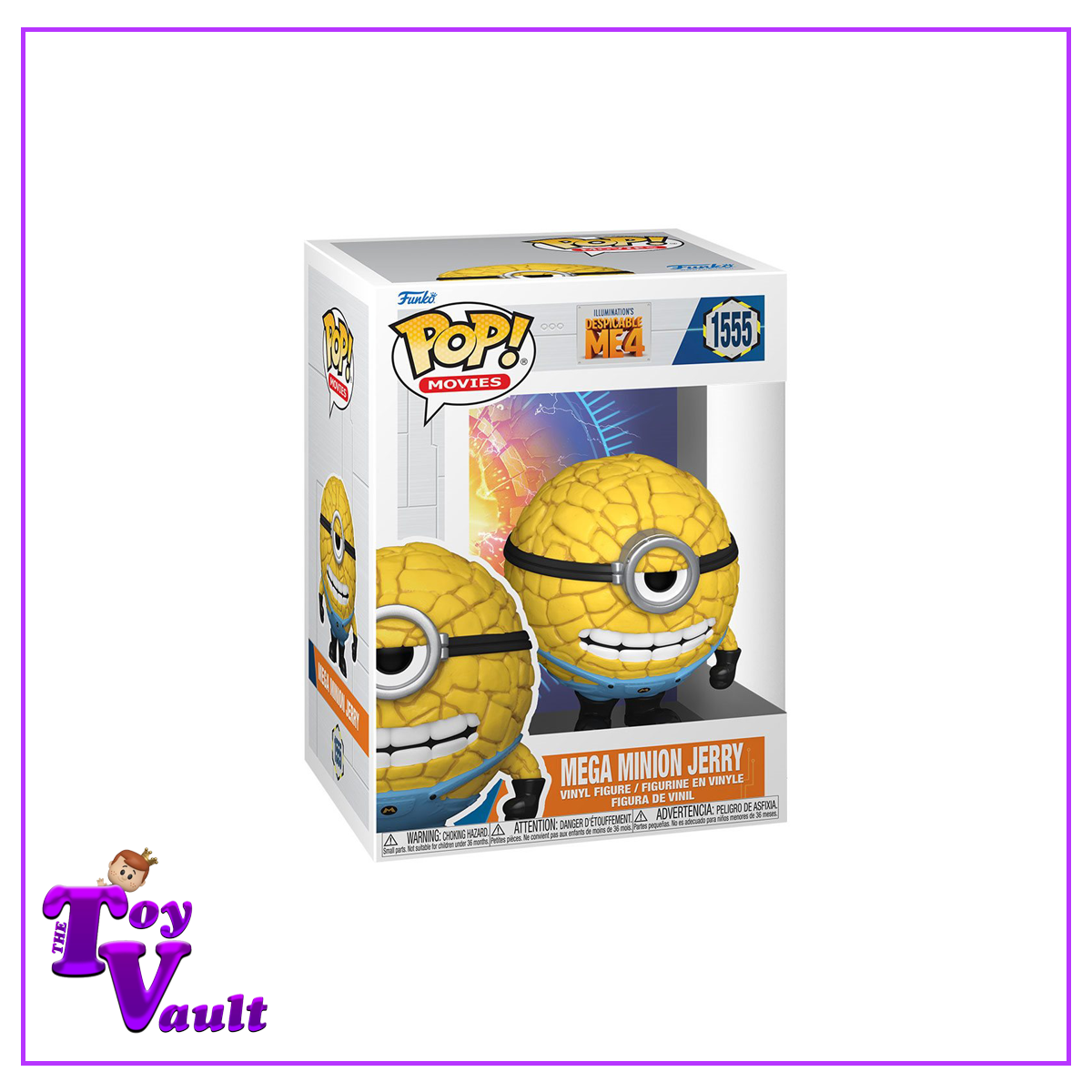 Funko Pop! Movies Despicable Me 4 - Mega Minion Jerry #1555