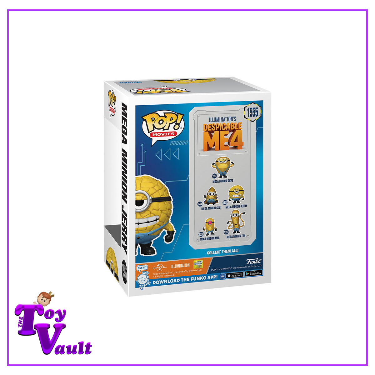 Funko Pop! Movies Despicable Me 4 - Mega Minion Jerry #1555