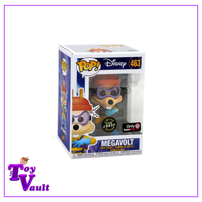 Funko Pop! Disney Darkwing Duck - Megavolt #463 Glow in the Dark Chase GameStop Exclusive