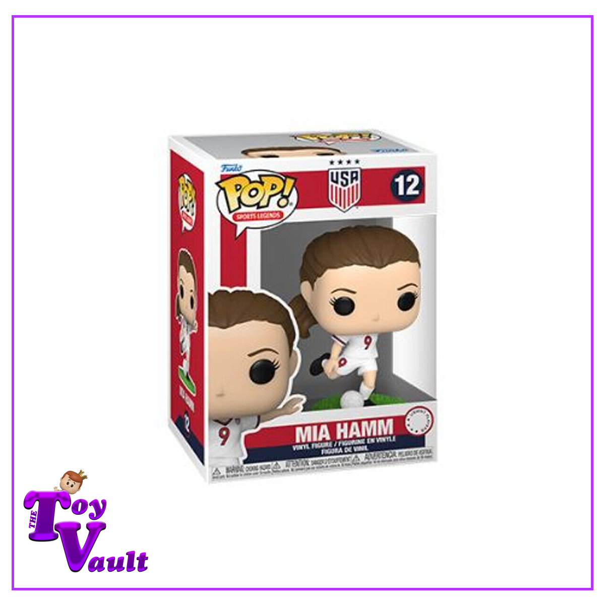 Funko Pop! Sports Soccer - Mia Hamm #12 (Team USA)