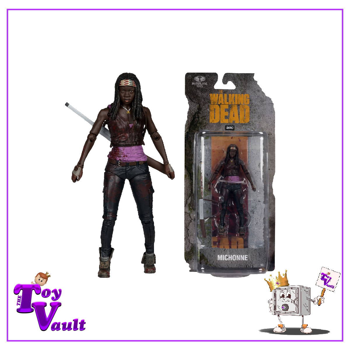 McFarlane Toys Horror The Walking Dead - Michonne 6-inch Action Figure Preorder