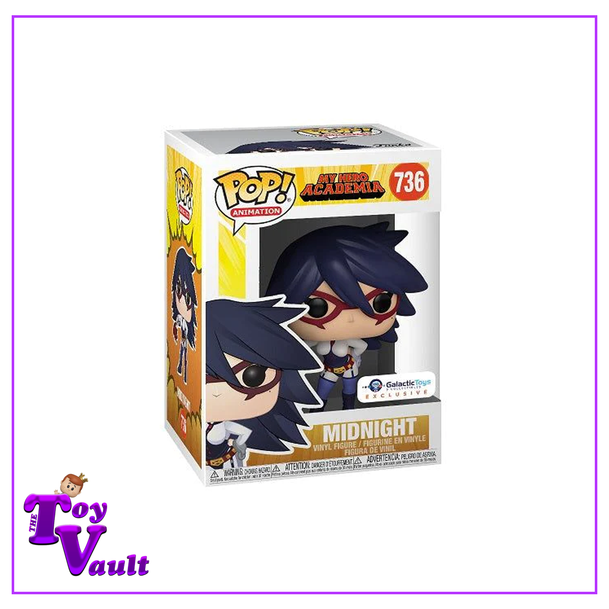 Funko Pop! Animation My Hero Academia - Midnight #736 Galactic Toys Exclusive