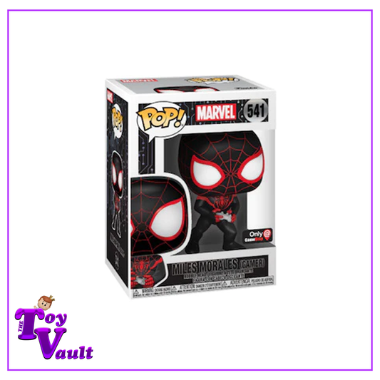 Funko Pop! Marvel Spider Man - Miles Morales (Gamer) #541 GameStop Exclusive