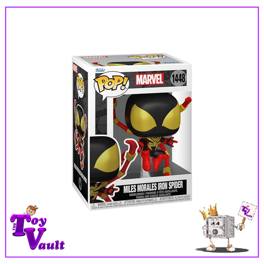 Funko Pop! Marvel Avengers Spider-Man Comics - Miles Morales (Iron Spider) #1448 Preorder