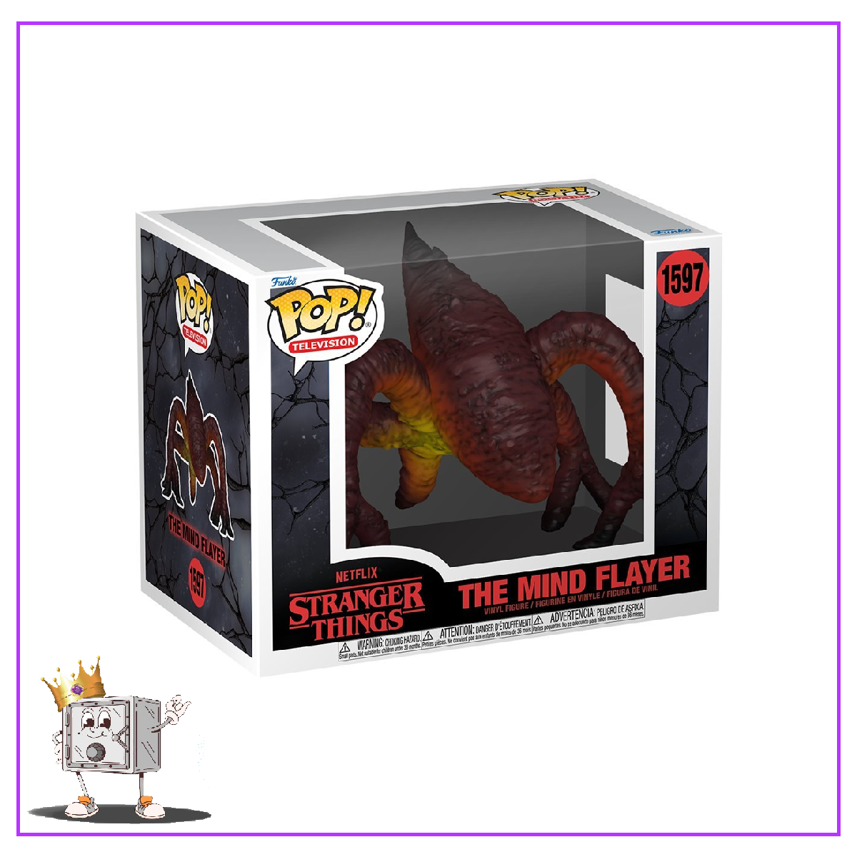 Funko Pop! Television Stranger Things - The Mind Flayer (Rift) #1597 (Super)