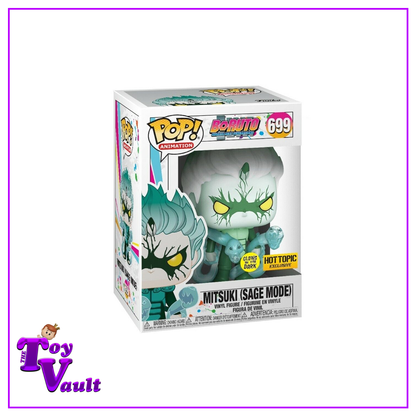 Funko Pop! Animation Boruto - Mitsuki (Sage Mode) #699 Glow in the Dark Hot Topic Exclusive