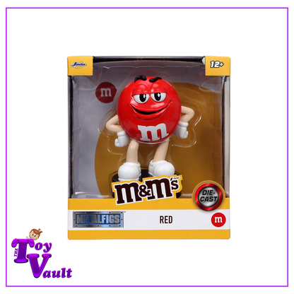 Jada Toys Ad Icons Food M&M's Red 4-inch Metals Die Cast Figure