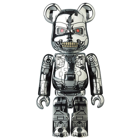 Medicom BE@RBRICK Series 43 Terminator Metallic Bearbrick (100%)