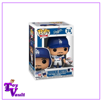 Funko Pop! Sports MLB Baseball - Mookie Betts #74 (LA Dodgers) *DAMAGED*