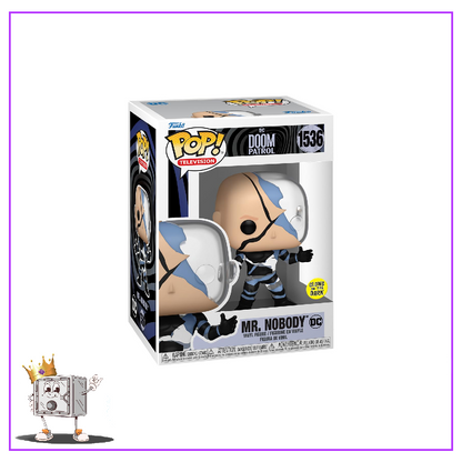 Funko Pop! DC Heroes Doom Patrol - Mr. Nobody #1536 Glow in the Dark