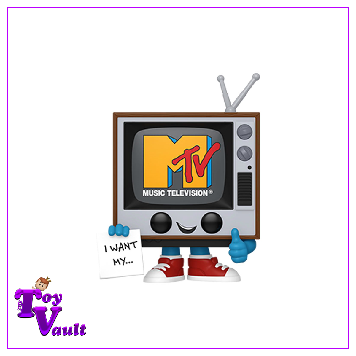 Funko Pop! Icons Music - MTV Music Television Logo #236