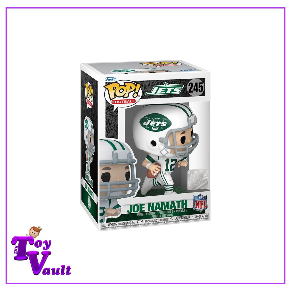 Funko Pop! Sports NFL Football Legends - Joe Namath #245 (New York Jets)