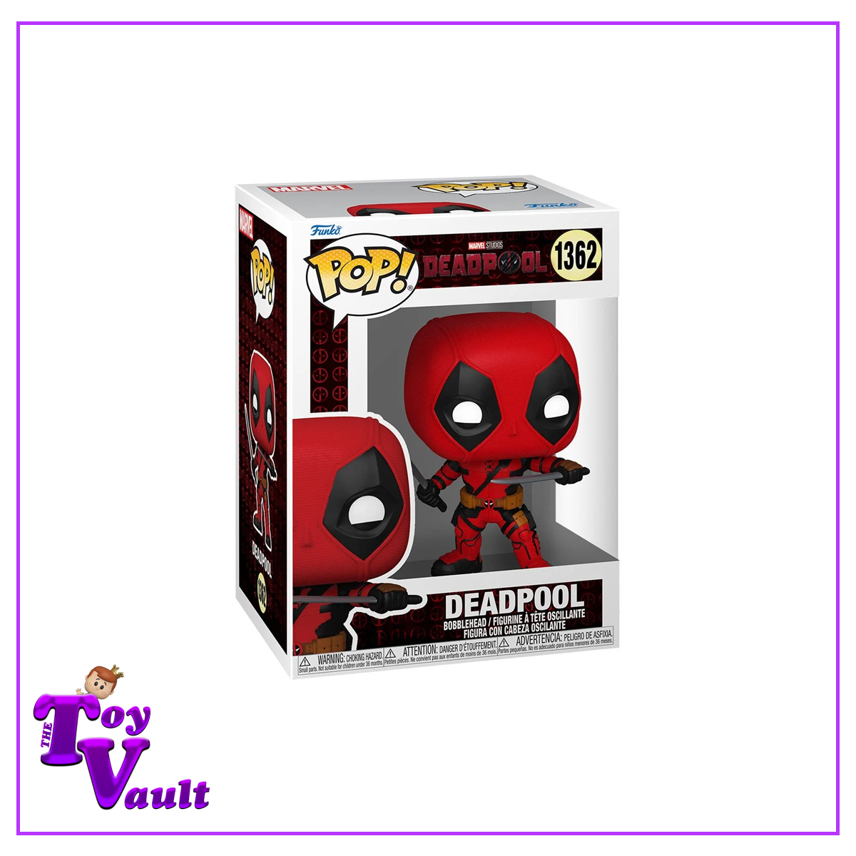 Funko Pop! Marvel Deadpool & Wolverine X Men - Deadpool with Swords #1362